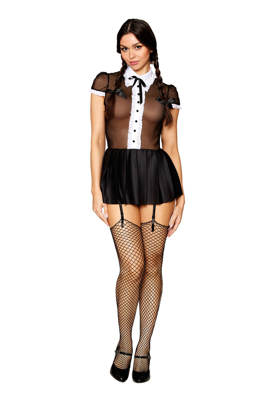 Gothic School Girl - Miss Behavin - Black