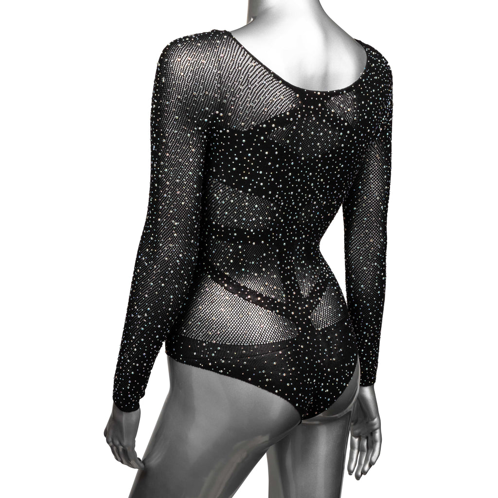 Radiance Long Sleeve Body Suit - Black