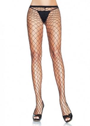Industrial Pantyhose - Black/Silver