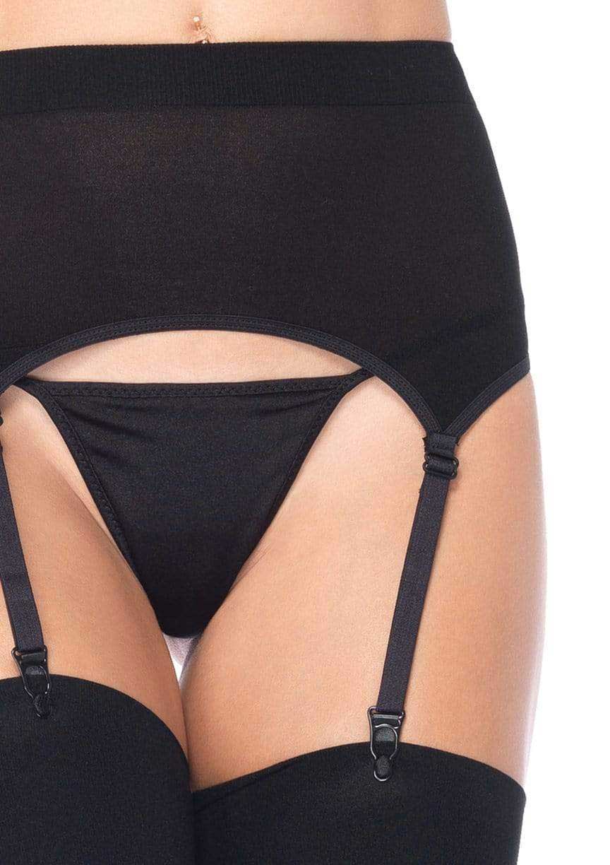 Zara Garter Belt and Stocking - Black