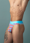 Soo Cumfy Gingham Thong Gingha - Multi