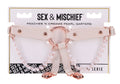 Peaches 'N Creame Pearl Garters - Peach