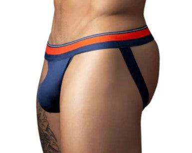 Soo Cumfy Jock Small Medium Navy - Blue