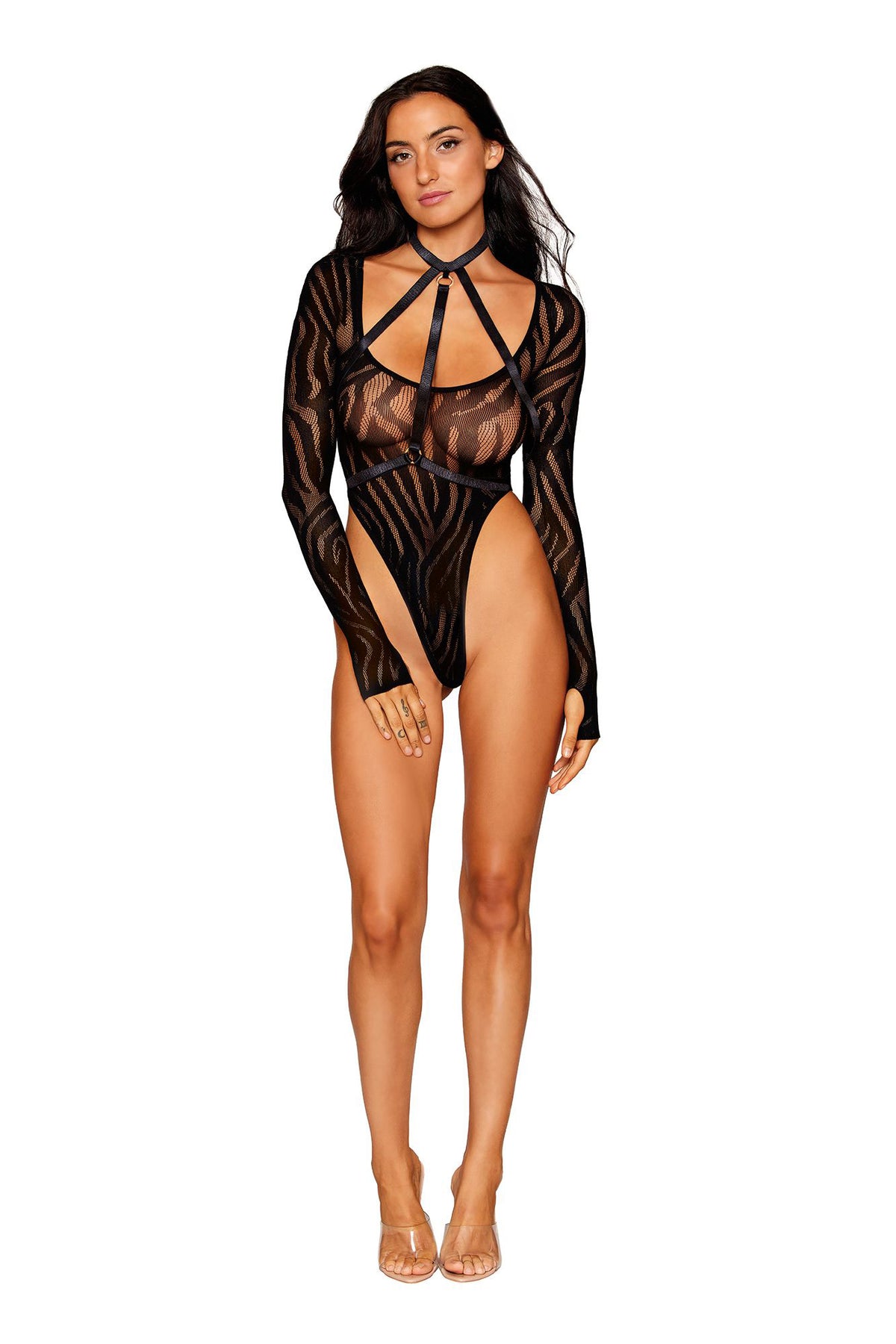 Teddy and Harness - Black
