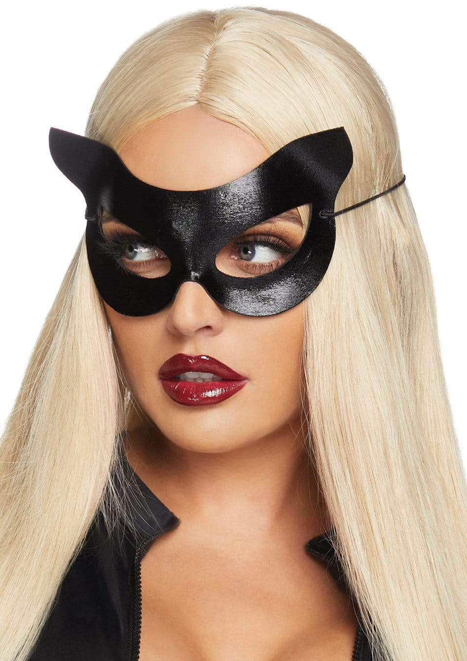 Vinyl Cat Mask - Black