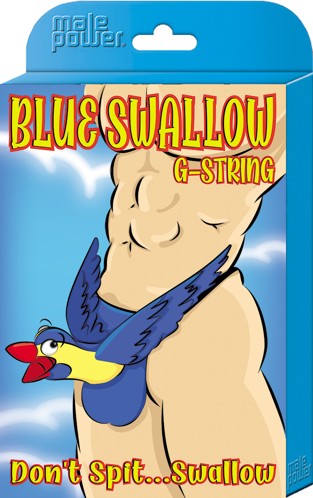 Blue Swallow G-String - Blue