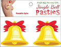 Jingle Bell Pasties - Gold