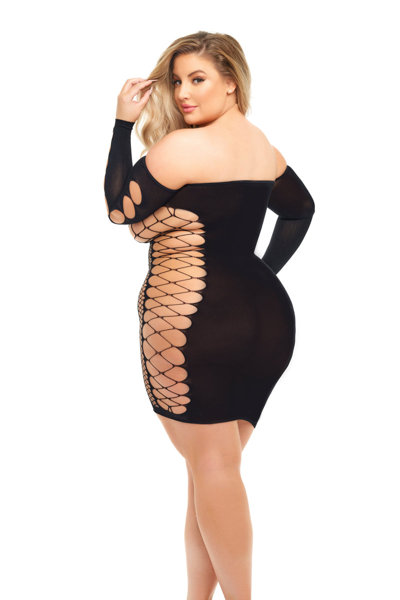 Diamond Drippin Dress - Black