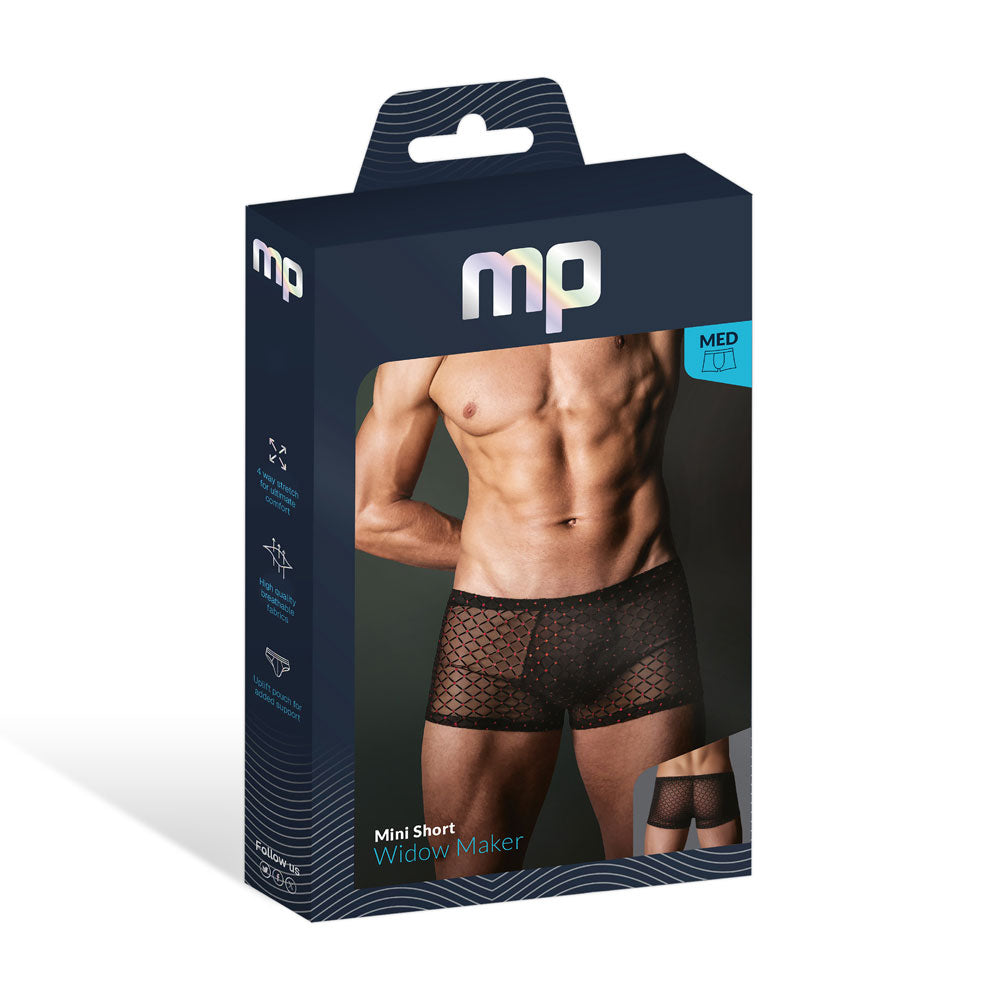 Widow Maker Mini Pouch Short - Black