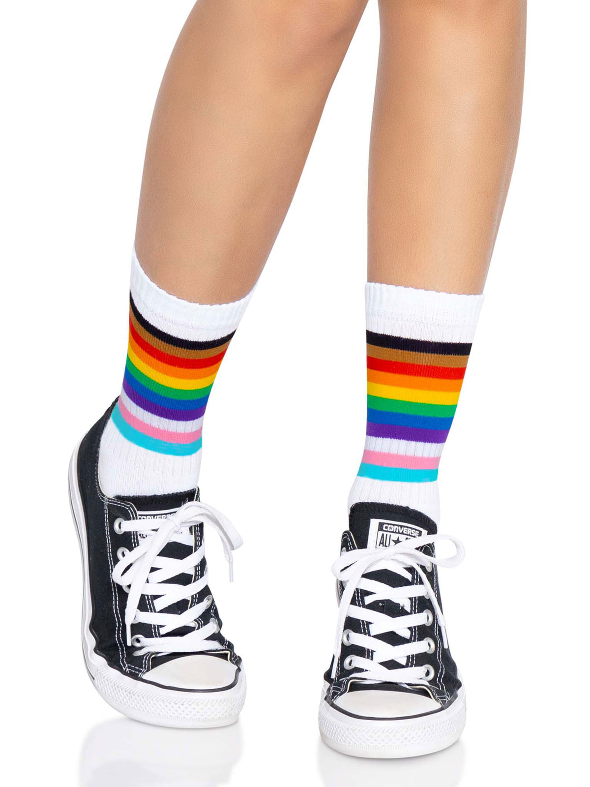 Pride Crew Socks - Rainbow