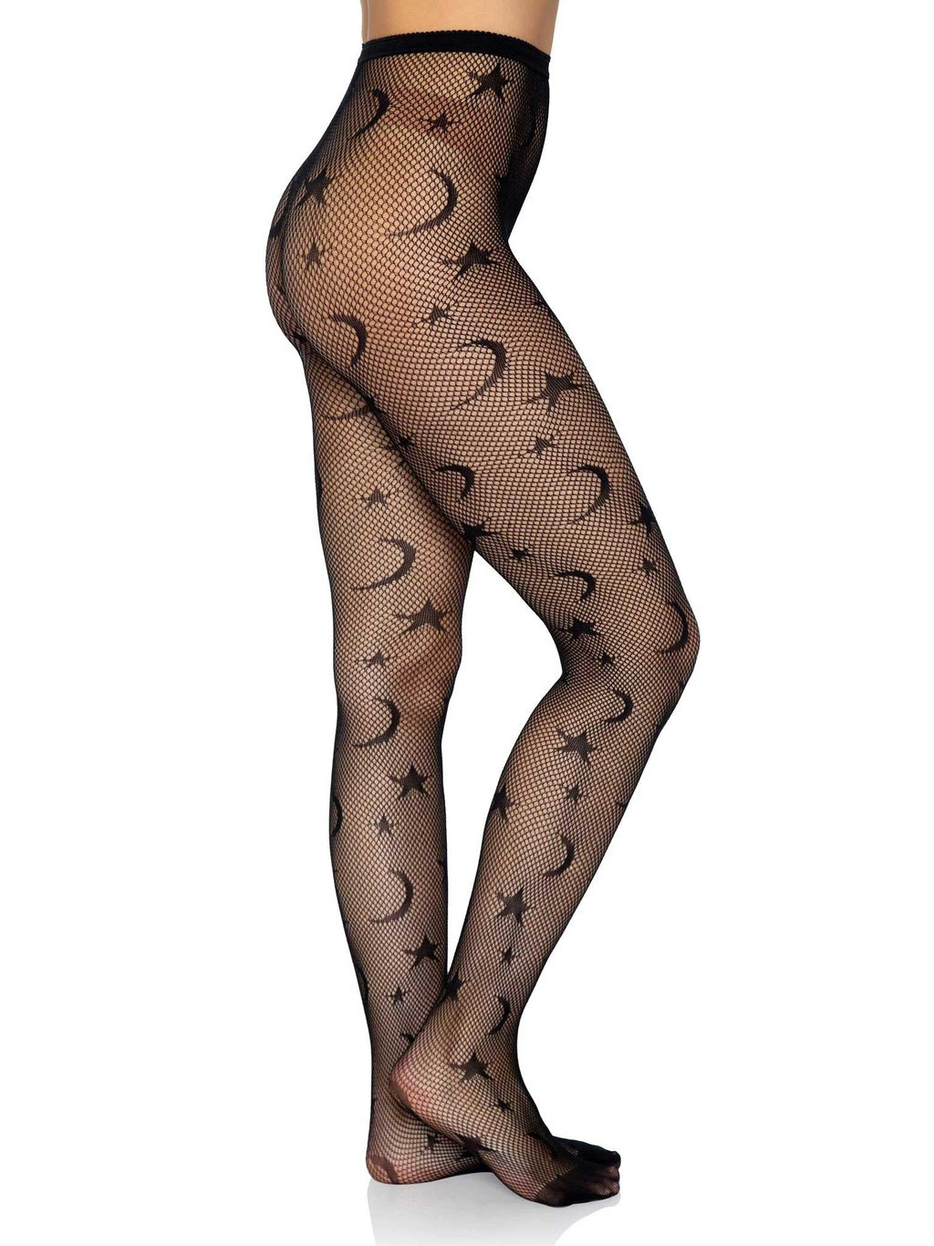 Celestial Net Tights - Black