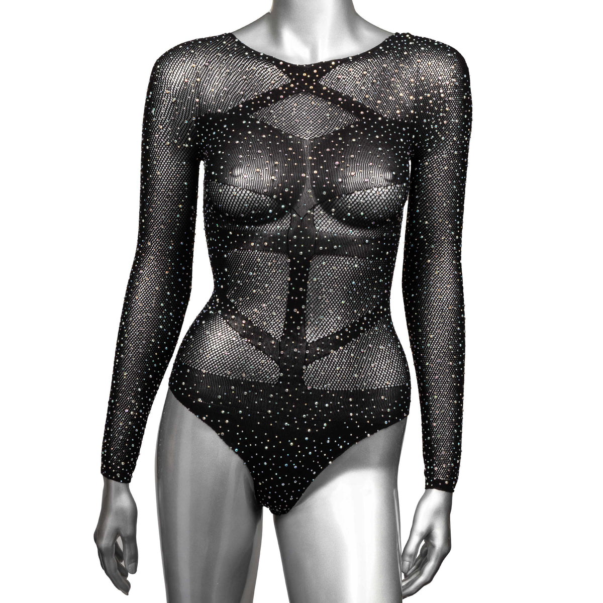 Radiance Long Sleeve Body Suit - Black