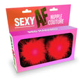 Sexy Af Nipple Couture Red Marabou - Red