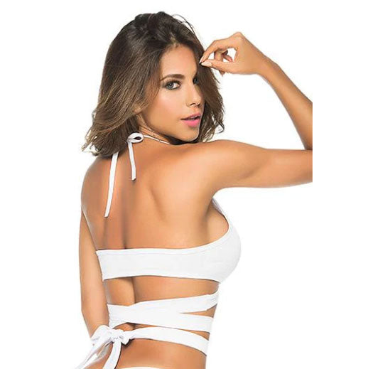 Wrap Around Top - White