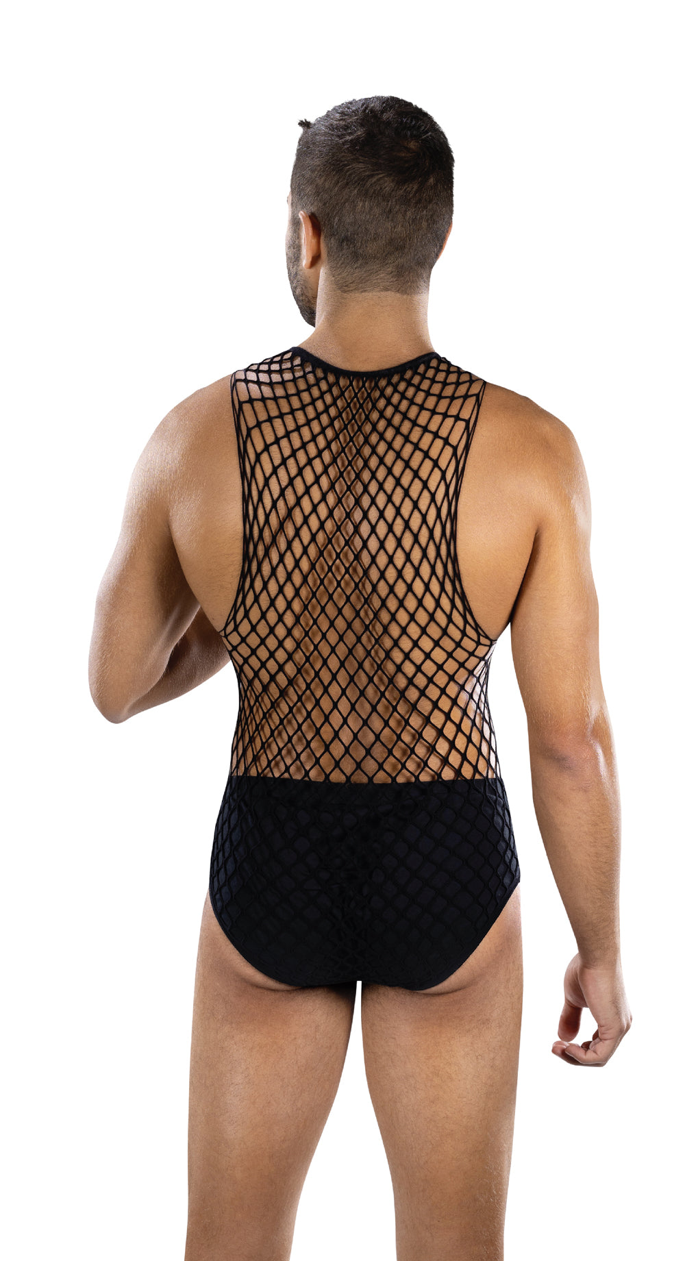 Envy Full Effect Fishnet 2 Piece Set - Black
