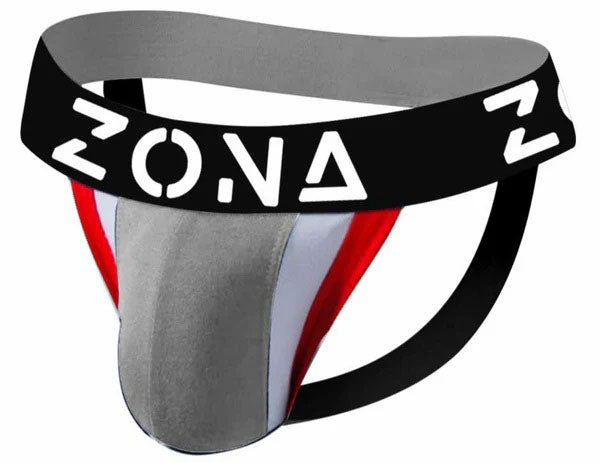 Grey Apex Jockstrap - Gray
