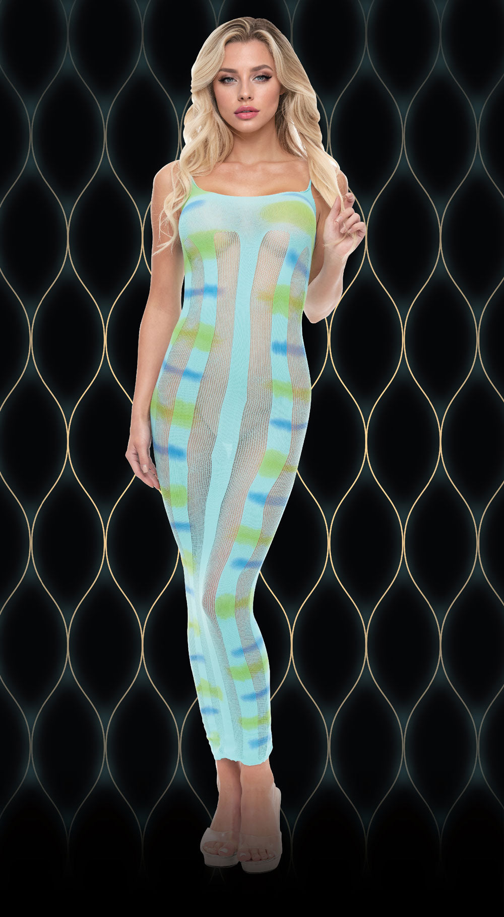 Blue Horizon Maxi Dress - Blue