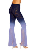 Flair Leg Pantyhose - Denim/Hydrangea